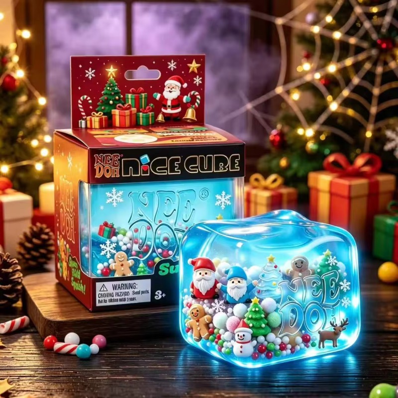 Kids Toys Xmas - NeeDoh Nice Cube Squishy Toy Halloween