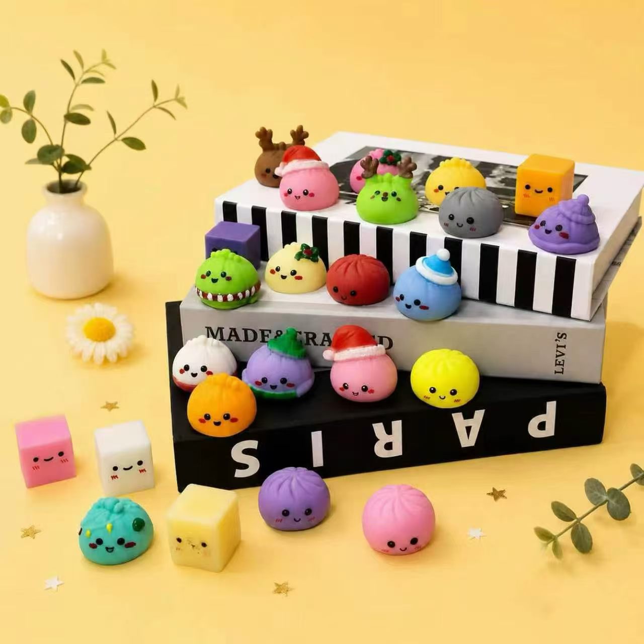 In Stock 24Pcs Christmas Squis - Kids Toys Xmas recension och pris