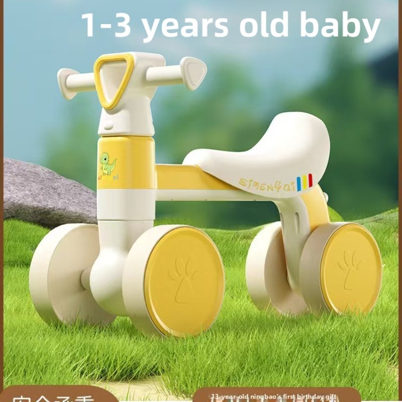 Baby Balance Bike 4 Wheel Todd - Kids Toys 3 Year Old recension och pris