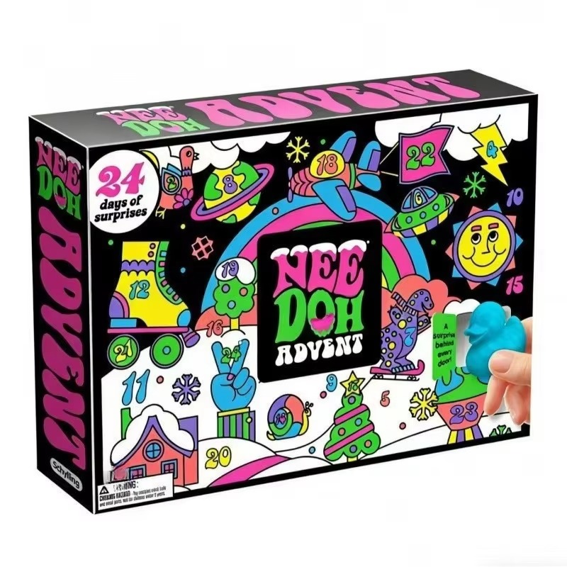 2026 NeeDoh Christmas Countdow - Kids Toys Xmas recension och pris