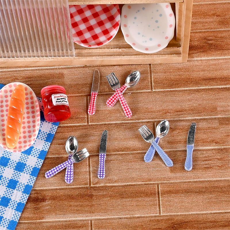 3 Set Dollhouse Miniature Kitc - Kids Toys Kitchen Set recension och pris