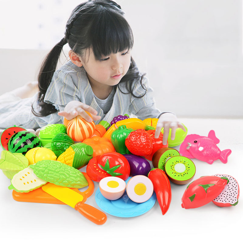 Children Fruit Cutting Toys an - Kids Toys Kitchen Set recension och pris