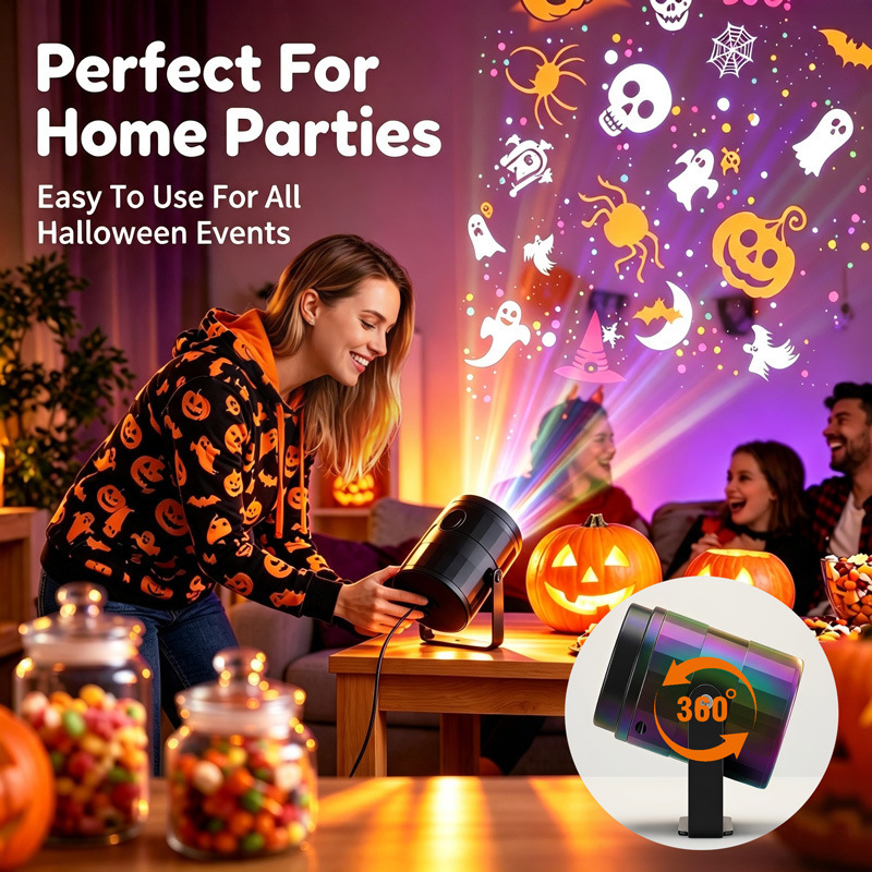 Halloween Christmas LED Projec - Kids Yard Toys recension och pris