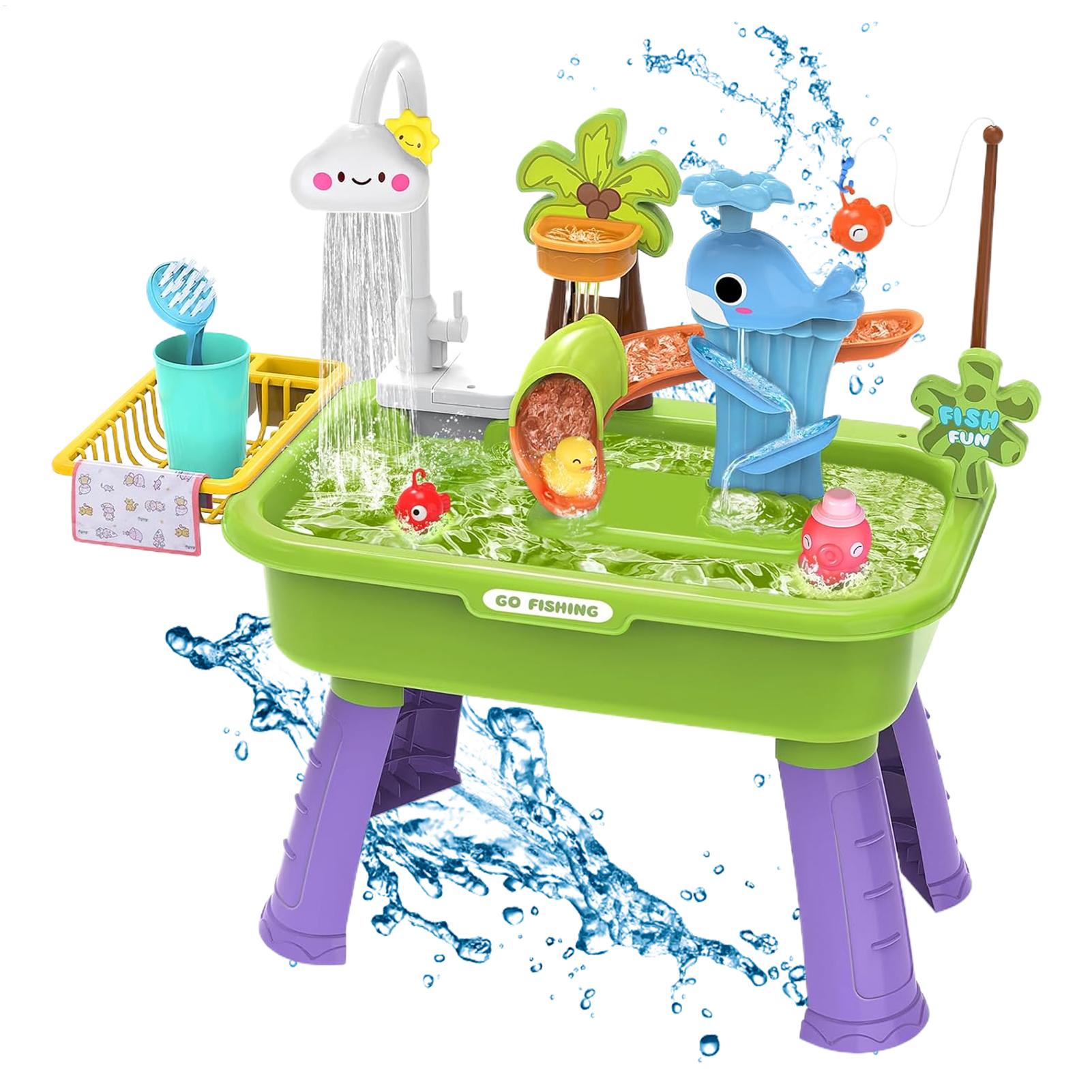 Kids Electric Play Sink with R - Kids Toys Kitchen Set recension och pris
